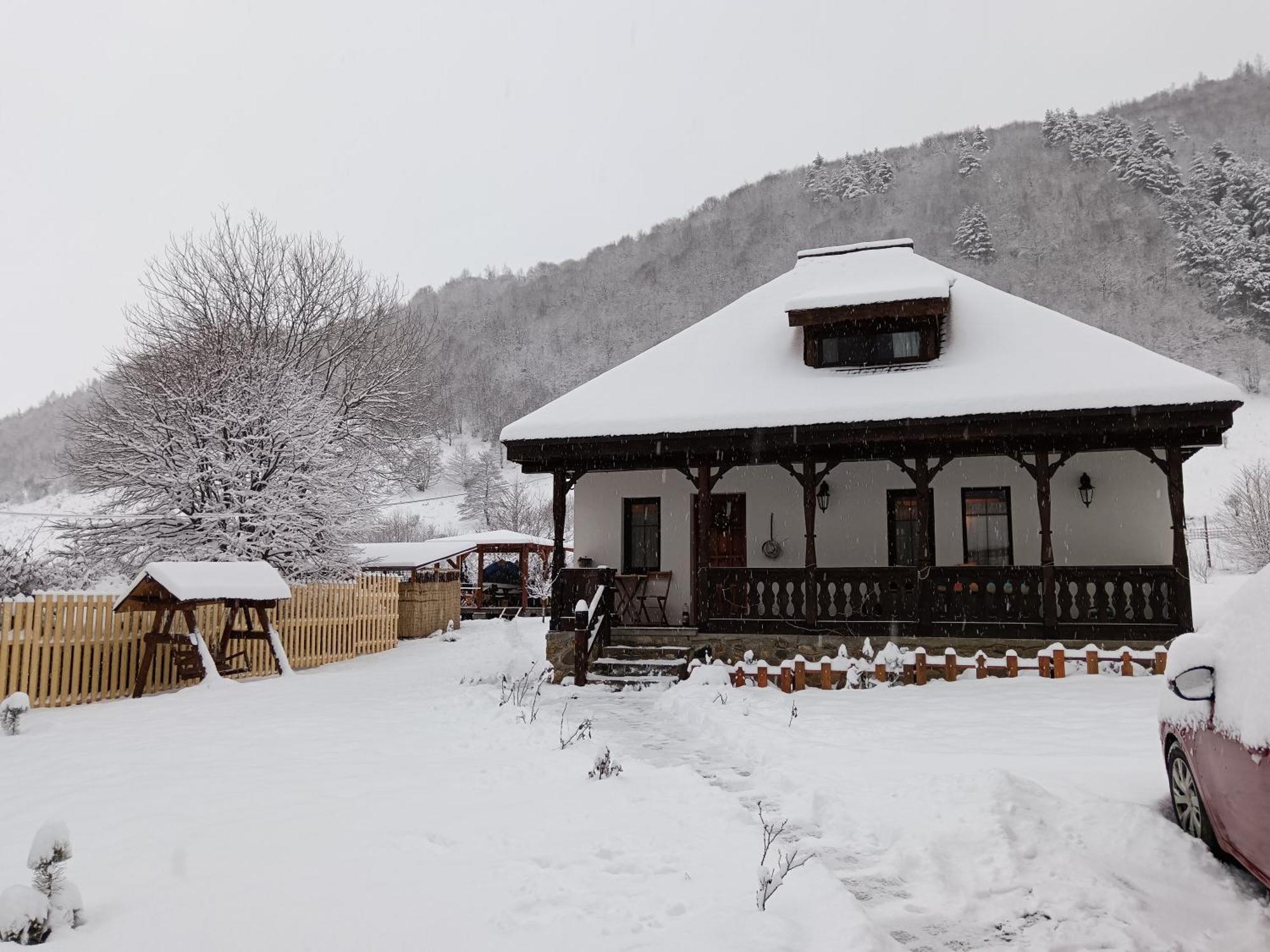 Casuta Din Rusca Villa Sebesu de Jos Bagian luar foto