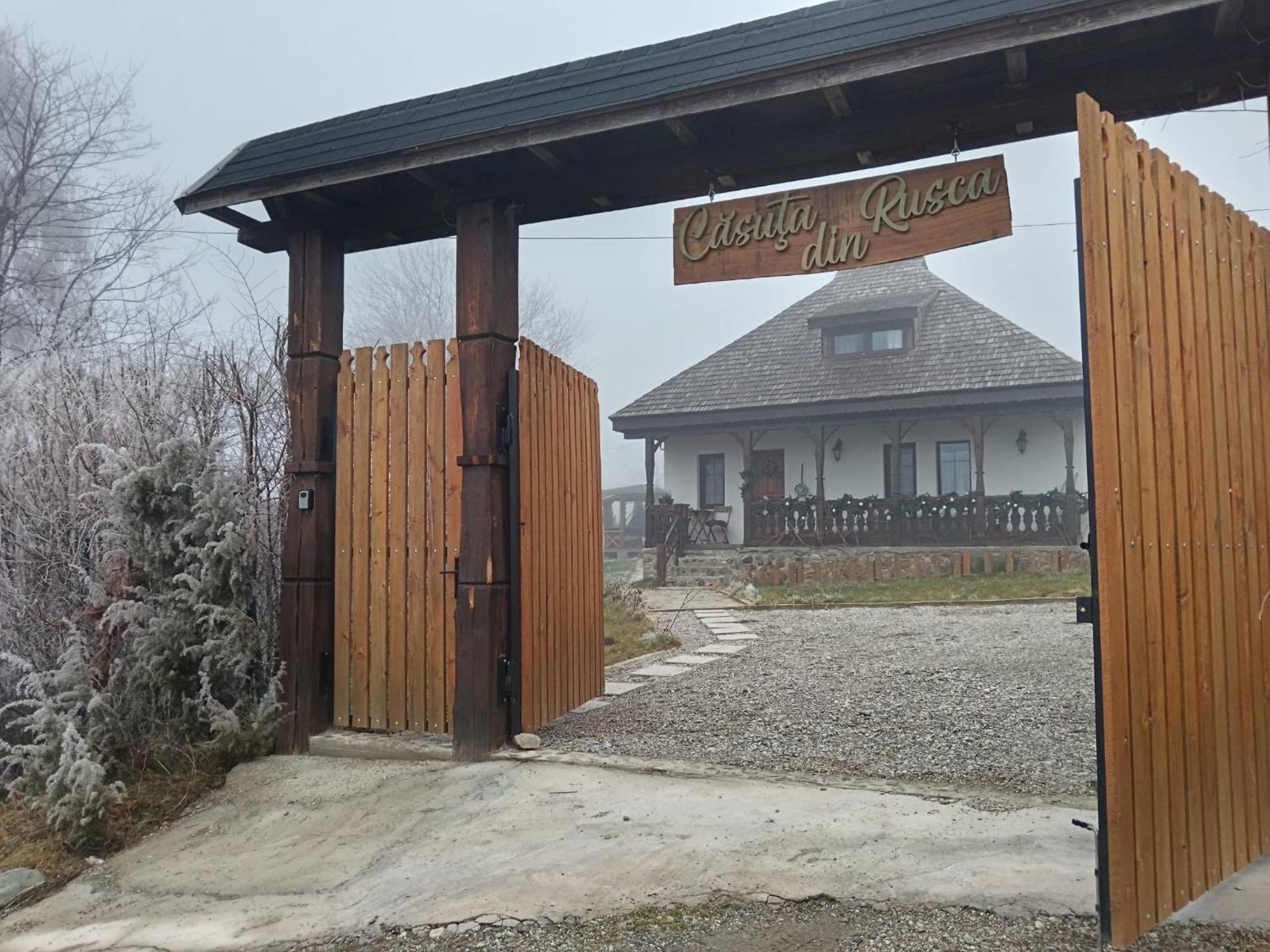 Casuta Din Rusca Villa Sebesu de Jos Bagian luar foto